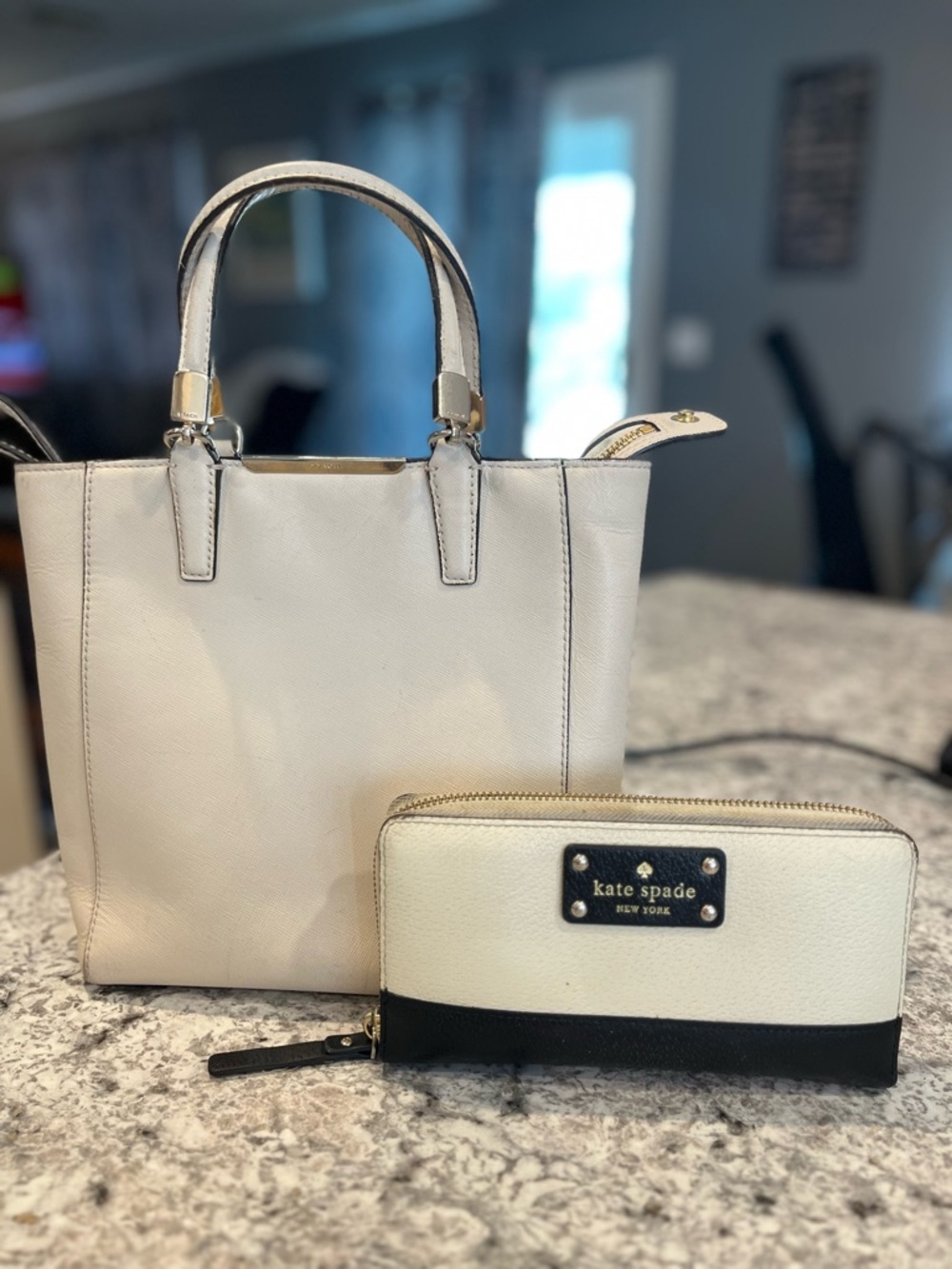 Bundle Coach Madison Saffiano Bag & Kate Spade Wallet Rehab